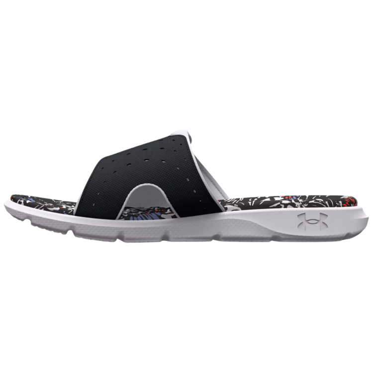 Under Armour Under Armour Ignite 7 Graphic FB Slide Black/White
