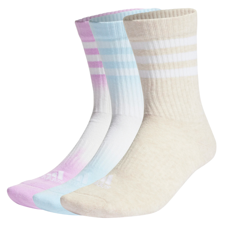Adidas Adidas Women's 3S Crew Sock (3PK) Wht/EcrTin