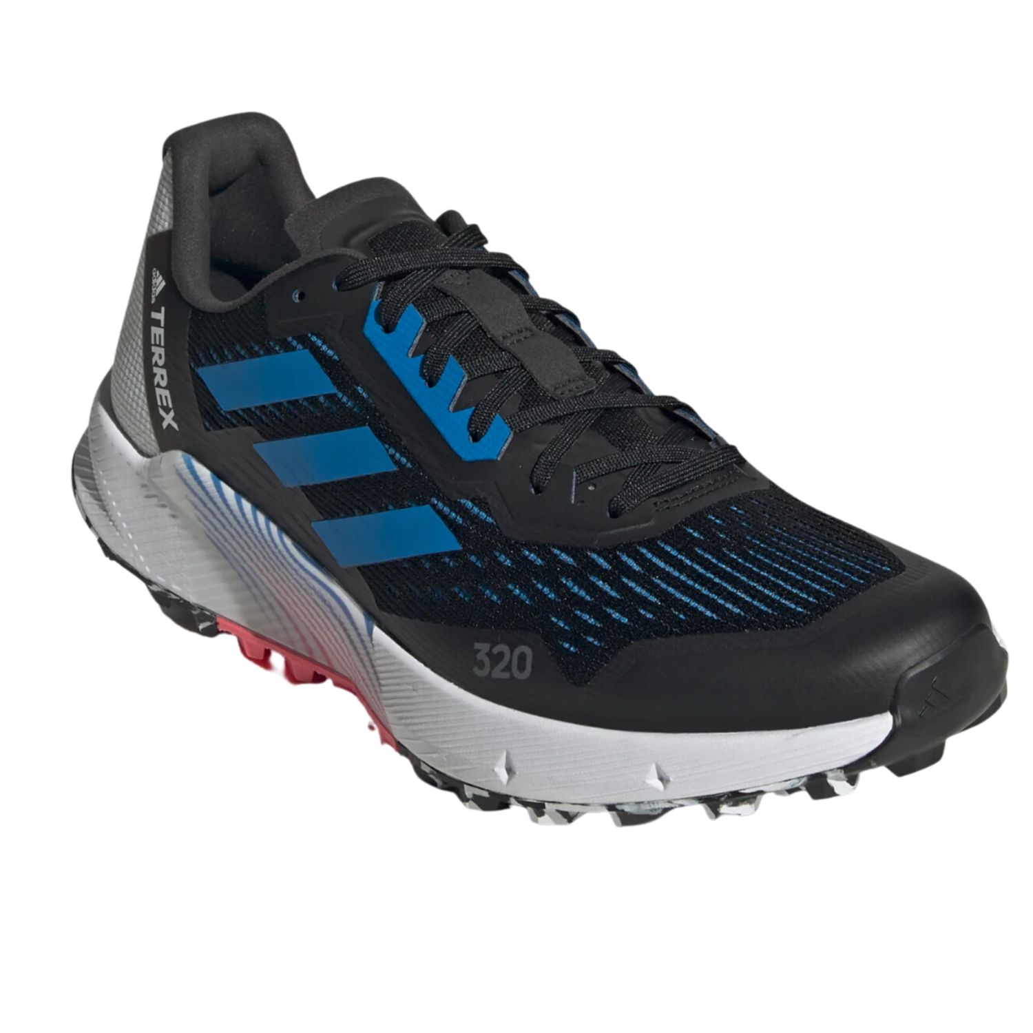 Adidas Adidas Men's Terrex Agravic Flow 2 Trail Black/Blue Rush