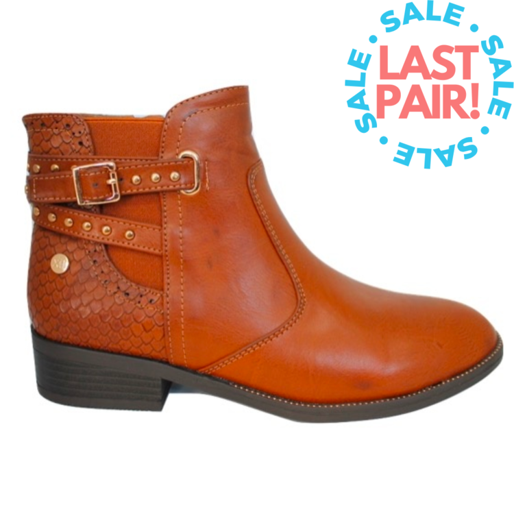 Xti Kids Spain Sally Ankle Boot Camel