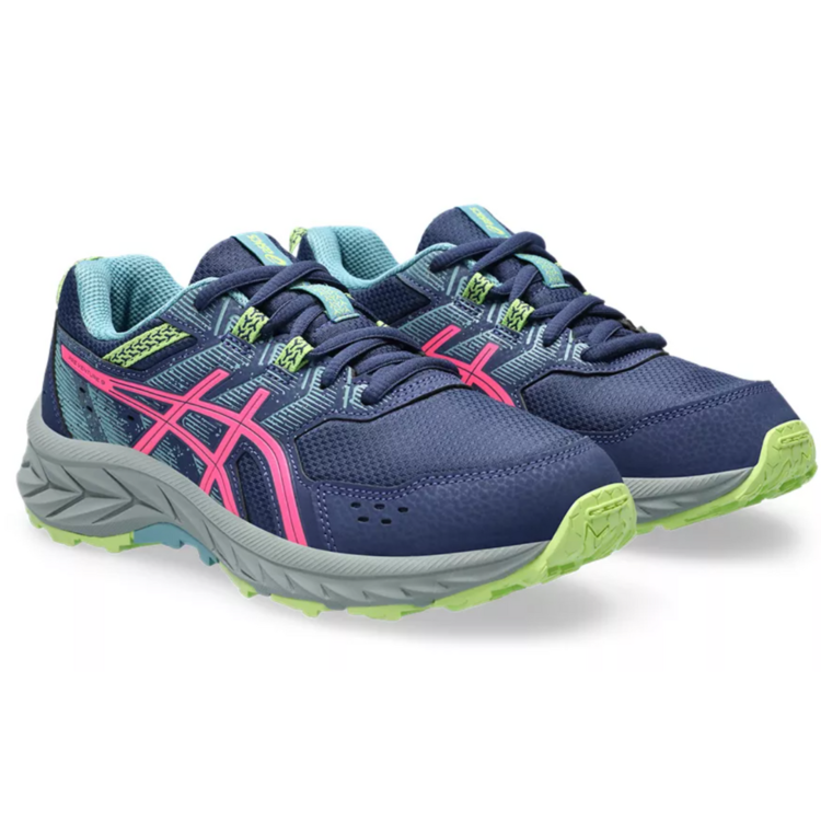 Asics Asics Venture 9 GS Deep Ocean/Hot Pink Youth 6.5 + 7