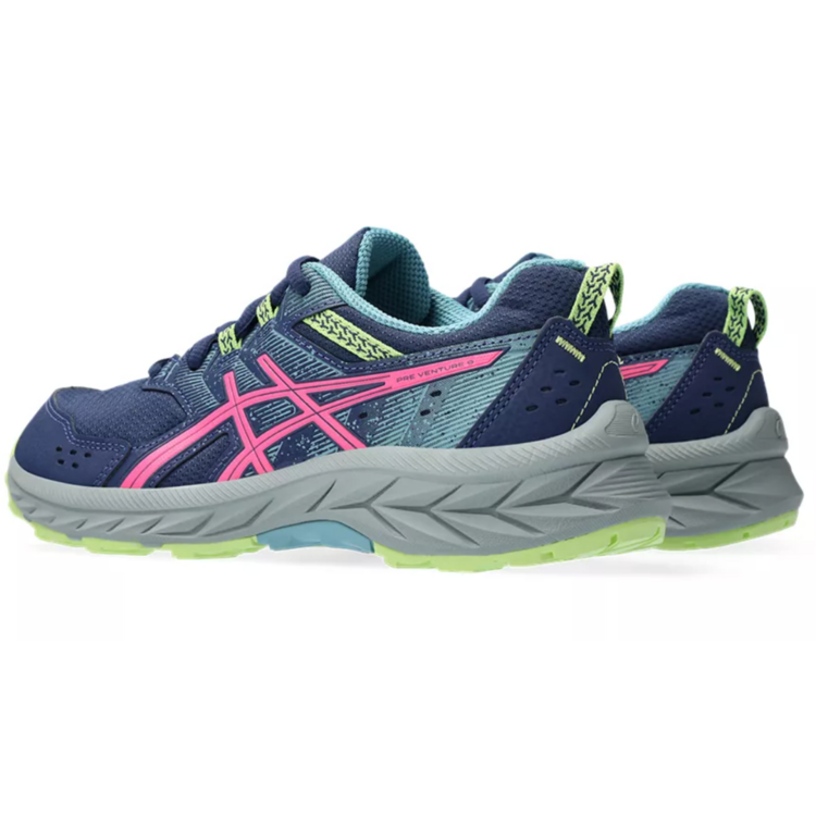 Asics Asics Venture 9 GS Deep Ocean/Hot Pink Youth 6.5 + 7