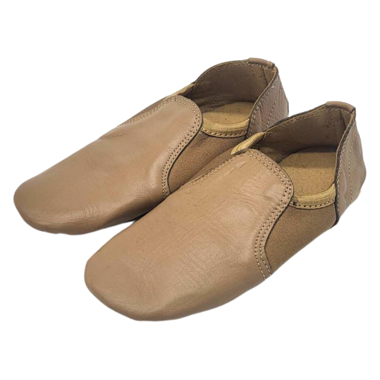 Mashfi Leather Jazz Shoe Tan
