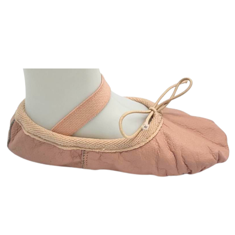 Mashfi Leather Ballet Slipper Pink