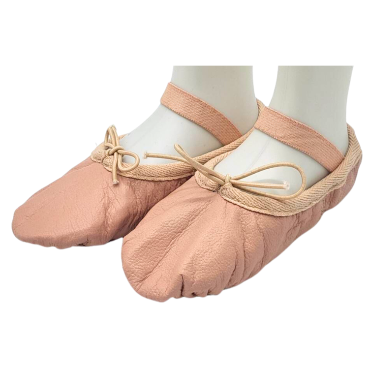 Mashfi Leather Ballet Slipper Pink