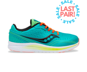 Saucony Kinvara 11 Blue Mutant Kids Shoes in Canada Kiddie Kobbler St Laurent