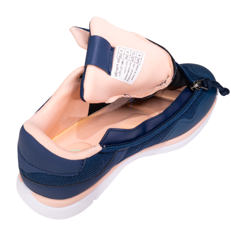 Friendly Shoes Friendly Women's Voyage Navy/Peach