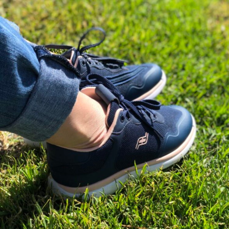 Friendly Shoes Friendly Women's Voyage Navy/Peach