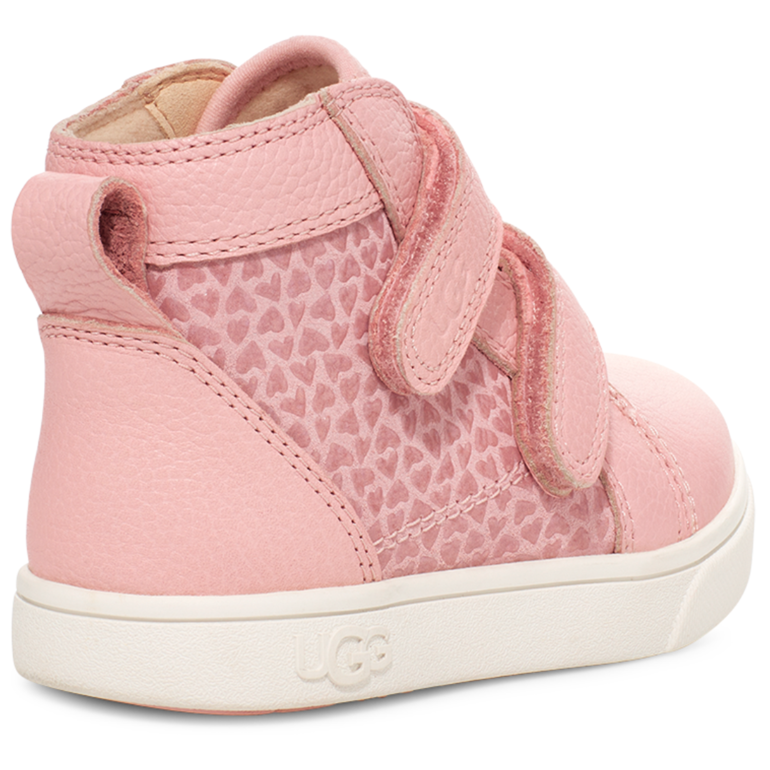 UGG Rennon II Gel Hearts Pink - Kids Shoes in Canada - Kiddie