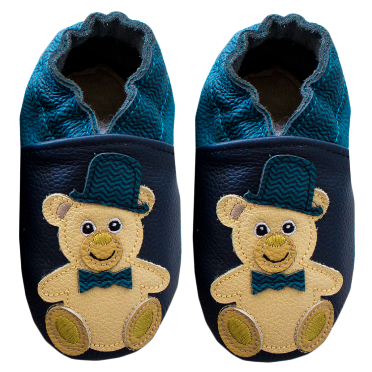 Rose Et Chocolat Rose Et Chocolat Slipper Chaplin Bear Navy