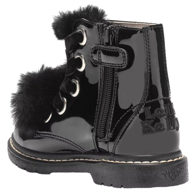 Lelli Kelly Lelli Kelly Fiocco Di Neve Black Patent Boot