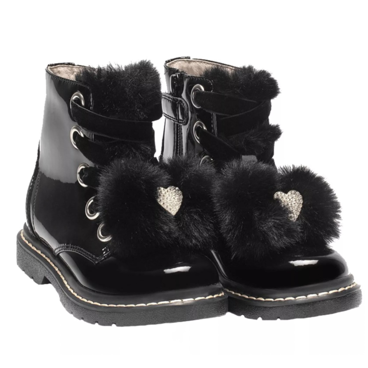 Lelli Kelly Lelli Kelly Fiocco Di Neve Black Patent Boot