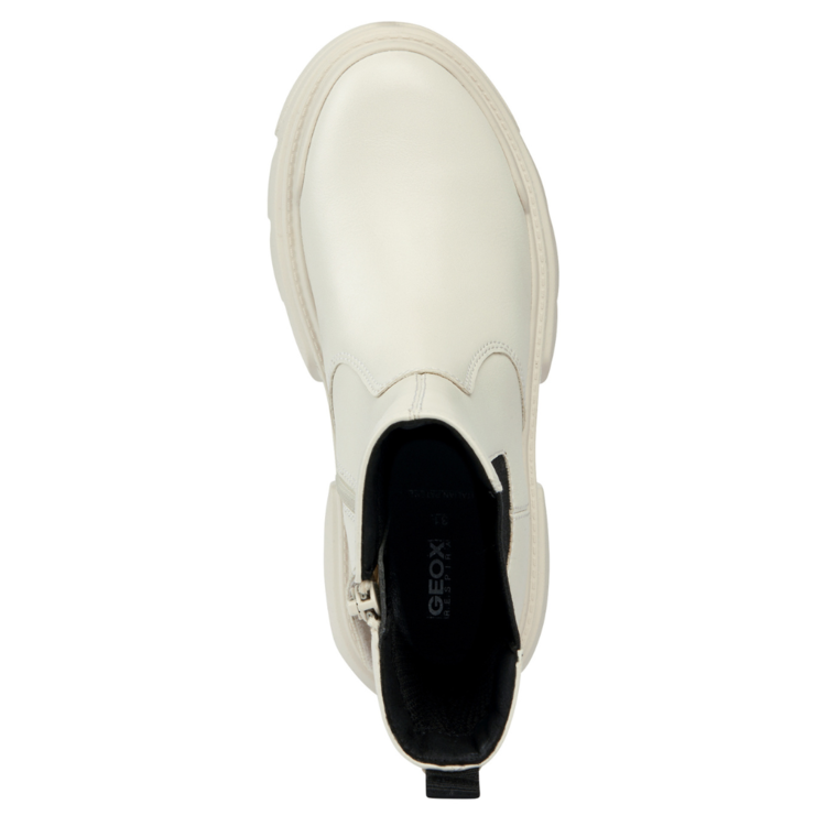Geox Geox J Junette Lt Ivory/Black