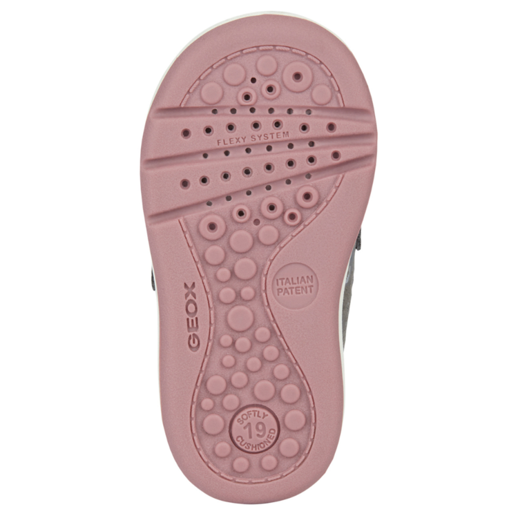 Geox Geox B Biglia Dk Grey/Dk Silver