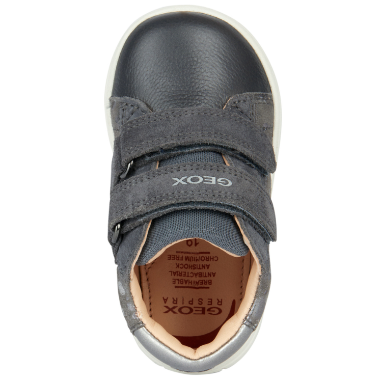 Geox Geox B Biglia Dk Grey/Dk Silver