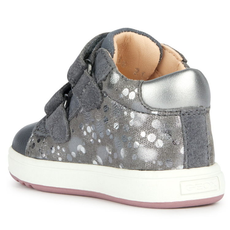 Geox Geox B Biglia Dk Grey/Dk Silver