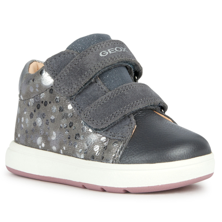 Geox Geox B Biglia Dk Grey/Dk Silver
