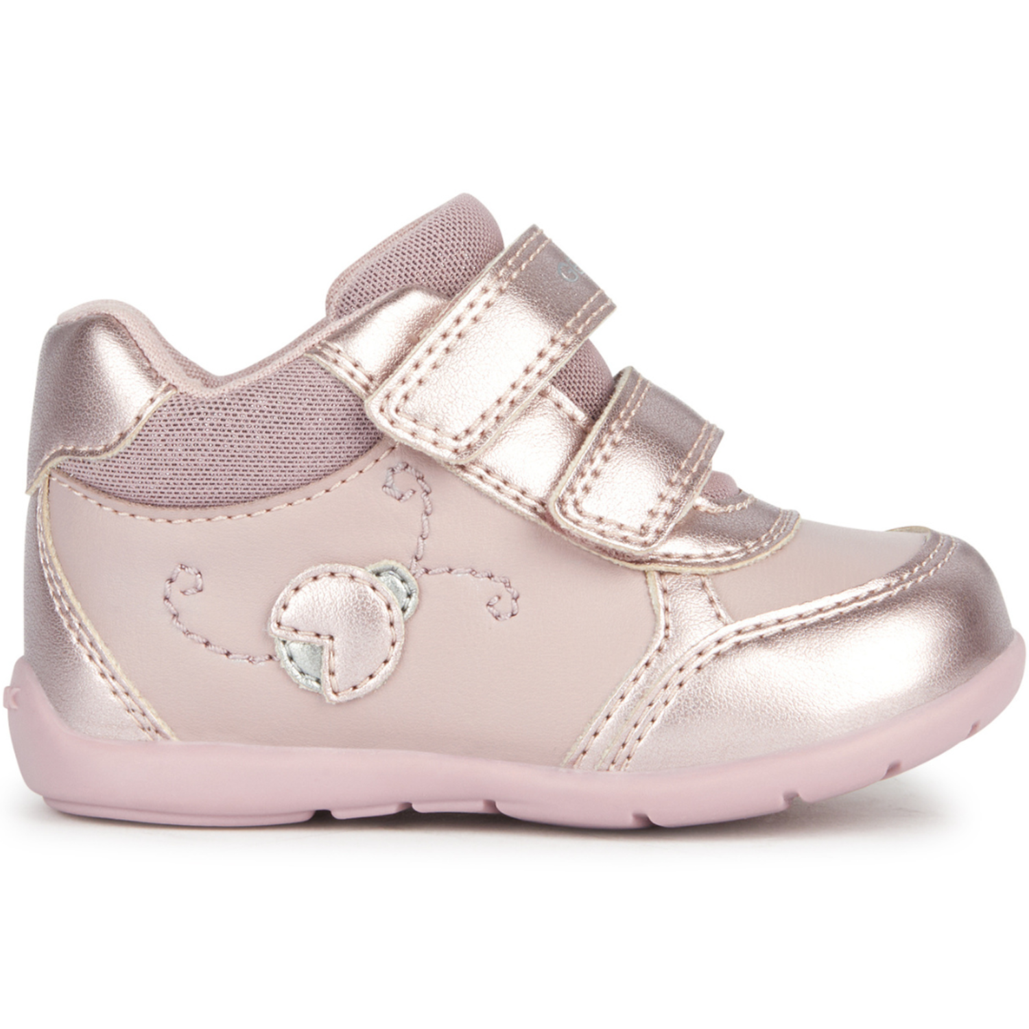 Geox B Elthan Rose/Silver Kiddie Kobbler St Laurent