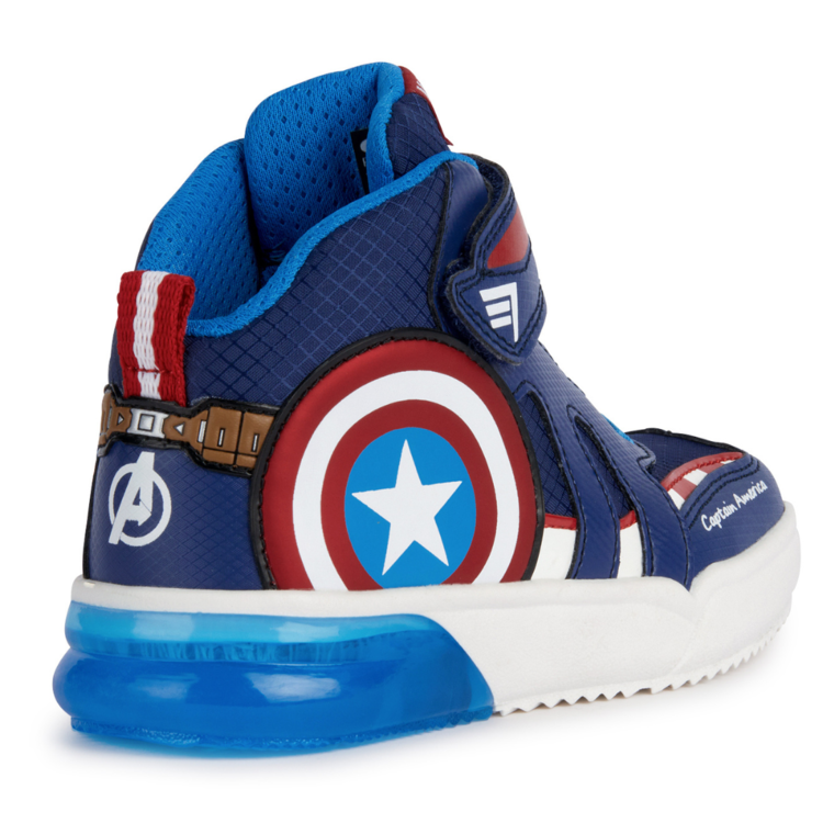 Geox Geox J Grayjay Navy/Red