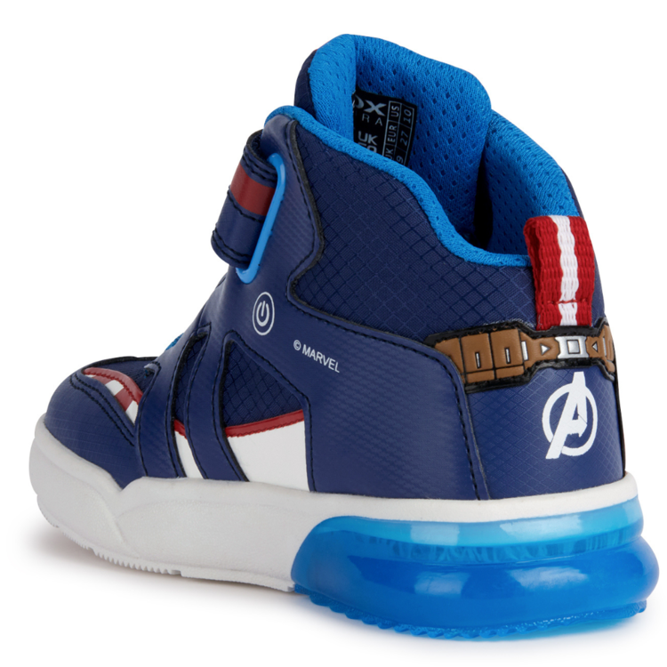 Geox Geox J Grayjay Navy/Red