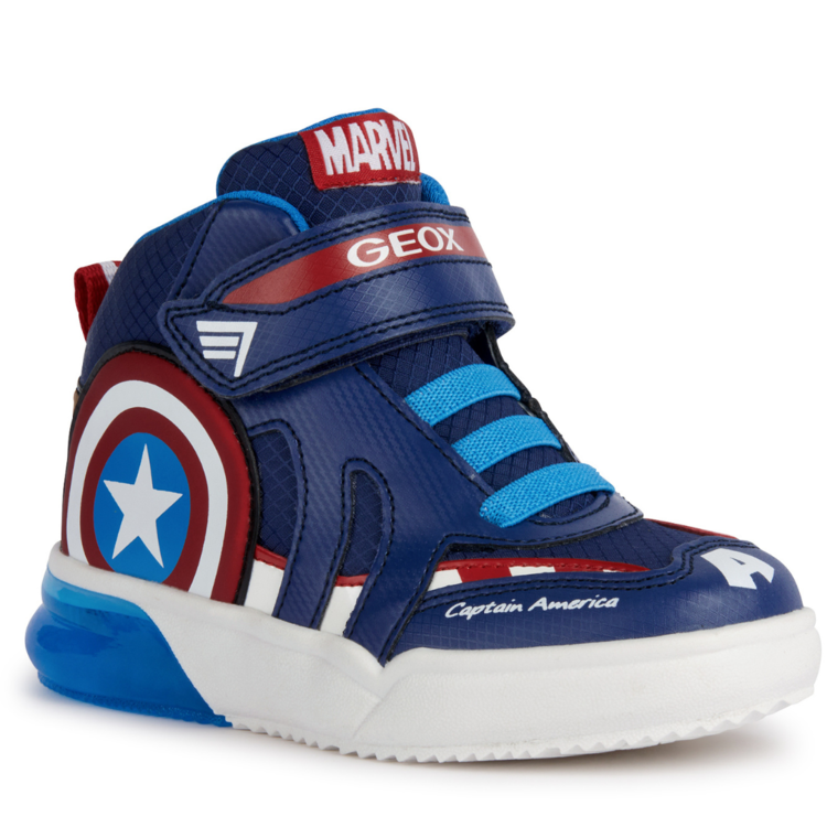 Geox Geox J Grayjay Navy/Red