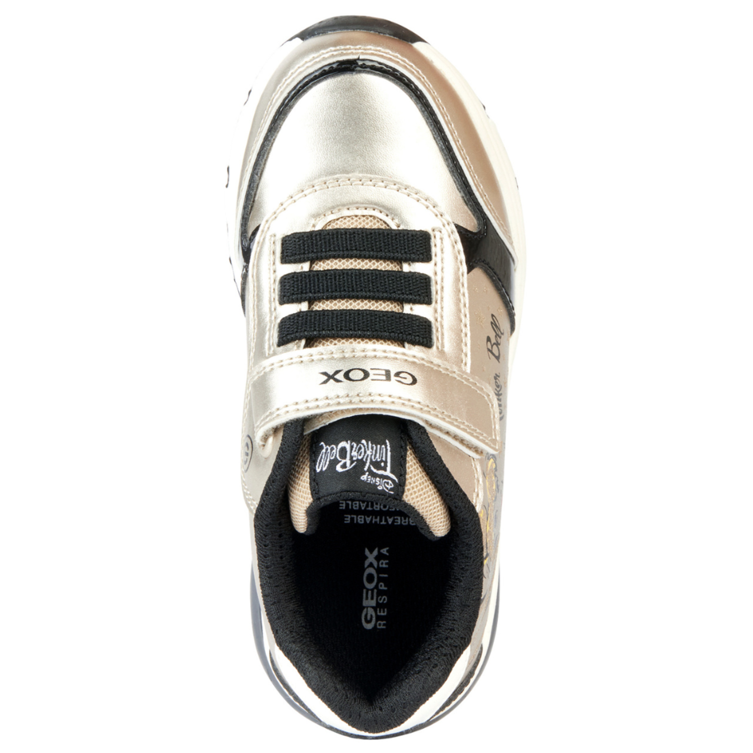 Geox J Spaceclub Platinum/Black - Kiddie Kobbler St Laurent Geox J Spaceclub Platinum/Black - Kiddie Kobbler St Laurent