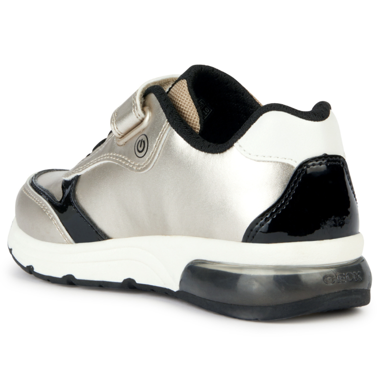 Geox Geox J Spaceclub Platinum/Black