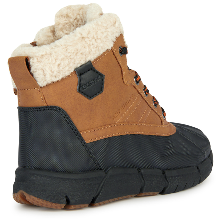 Geox Geox J Flexyper ABX Cognac/Black