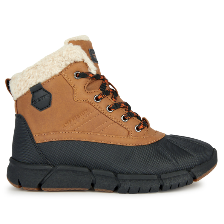 Geox Geox J Flexyper ABX Cognac/Black