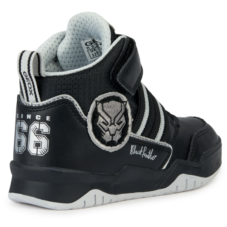 Geox Geox J Perth Black/Silver