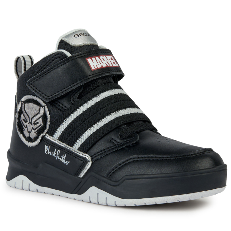 Geox Geox J Perth Black/Silver