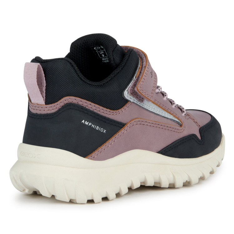 Geox Geox J Simbyos ABX Dk Rose/Black