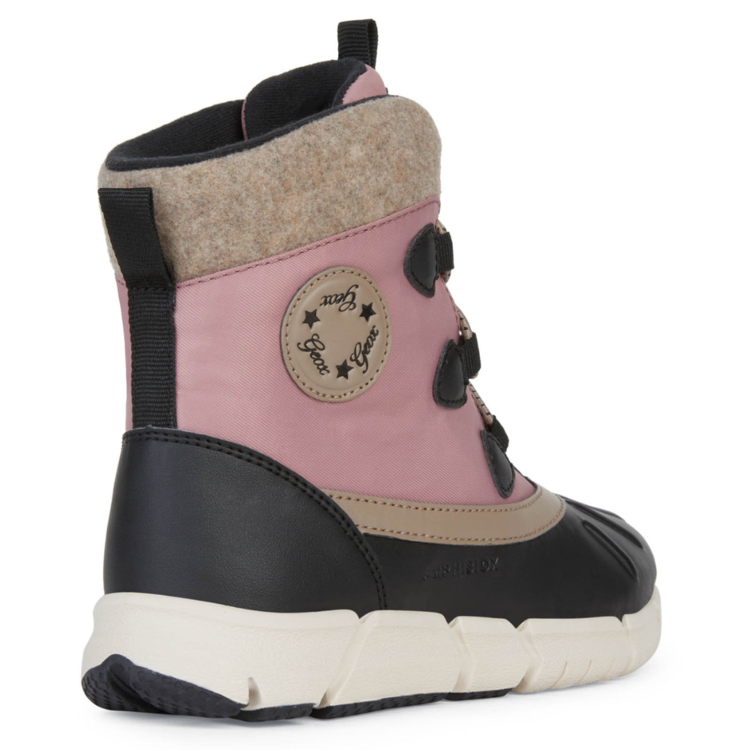 Geox Geox J Flexyper ABX Black/Dk Pink