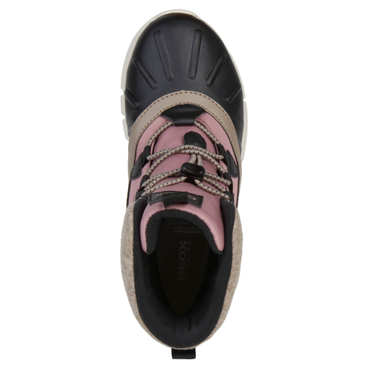 Geox Geox J Flexyper ABX Black/Dk Pink