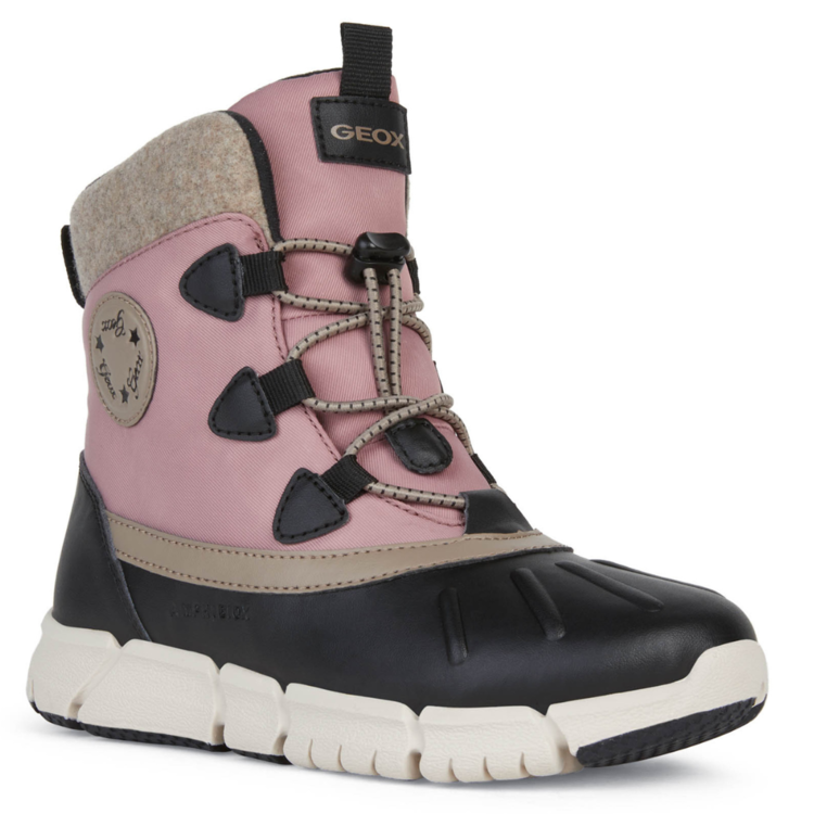 Geox Geox J Flexyper ABX Black/Dk Pink