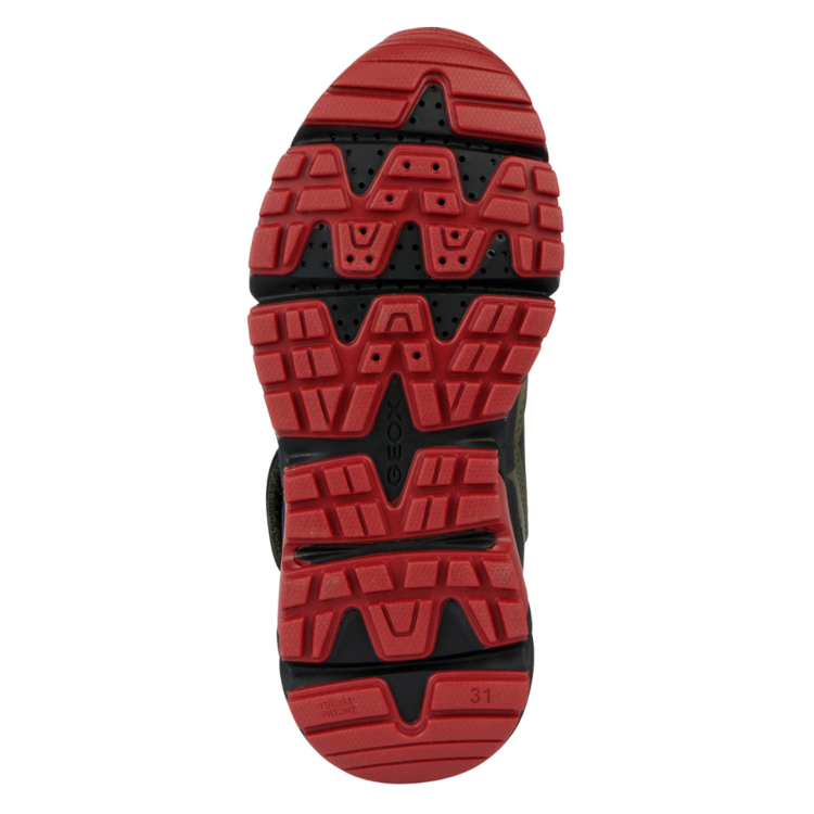 Geox Geox J Flexyper Plus ABX Military/Red