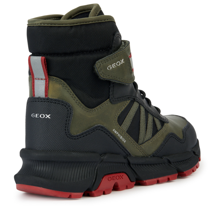 Geox Geox J Flexyper Plus ABX Military/Red