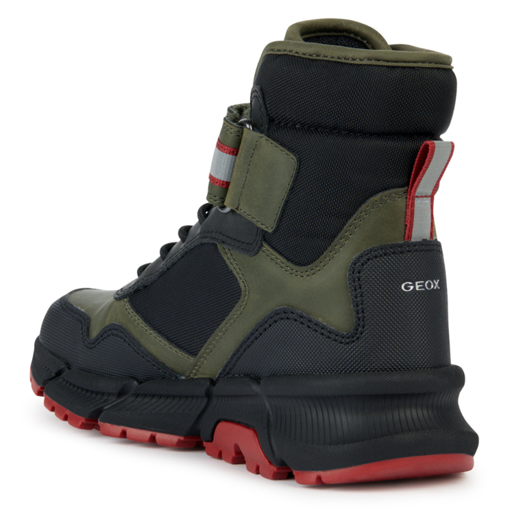 Geox Geox J Flexyper Plus ABX Military/Red