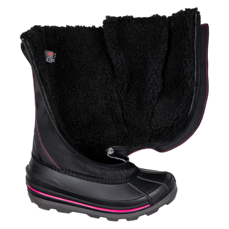 Billy Footwear Billy Ice II Winter Boot Black/Pink