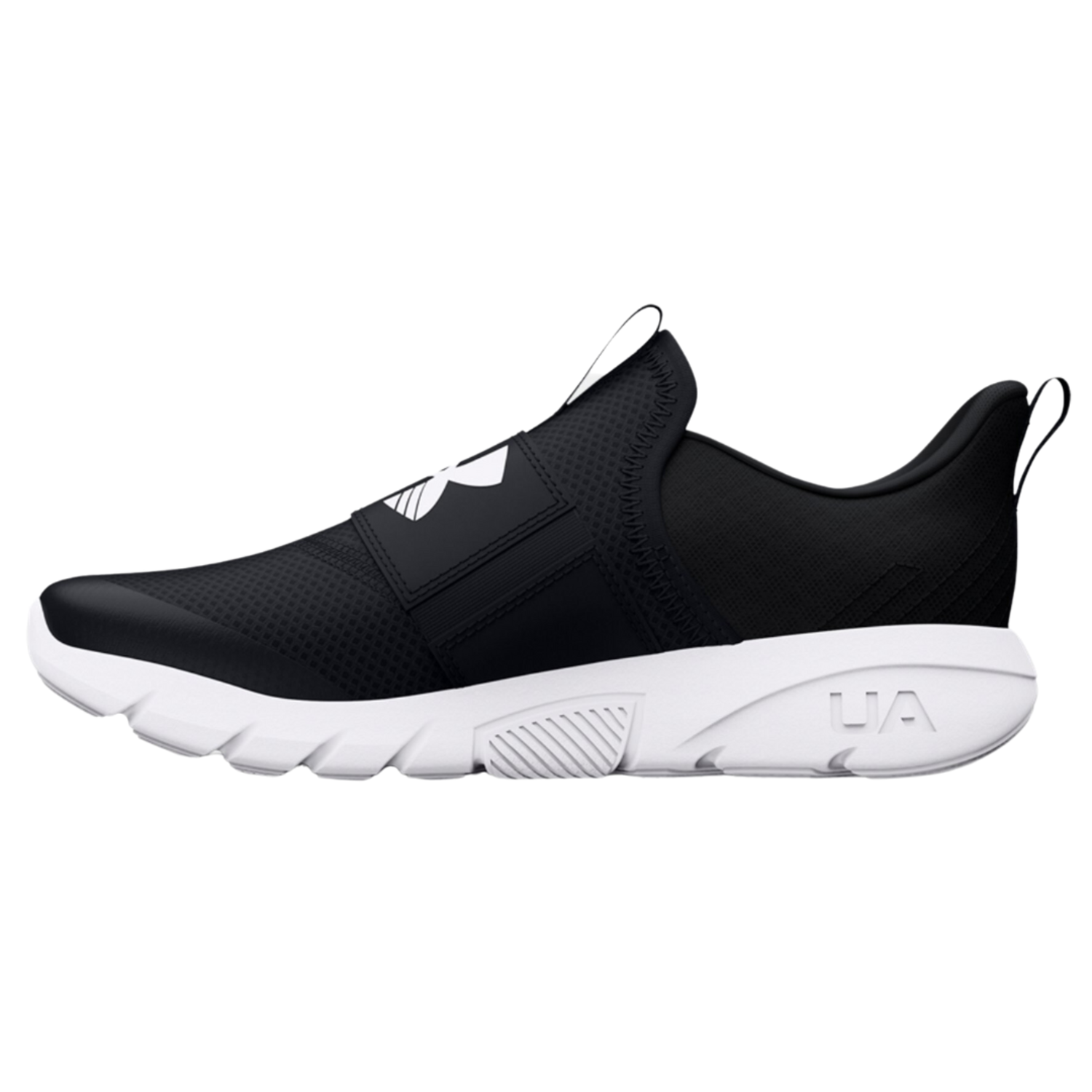 Under Armour GS Flash Black White Youth Shoes in Canada Kiddie