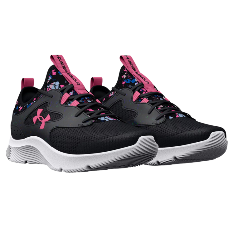 Under Armour Under Armour GS Infinity 2.0 Printed Black/Pink Punk Youth 6.5+7
