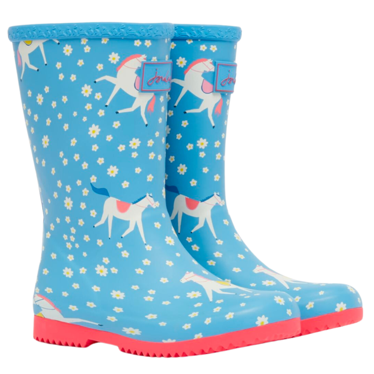 Joules Joules Roll Up Blue Horses