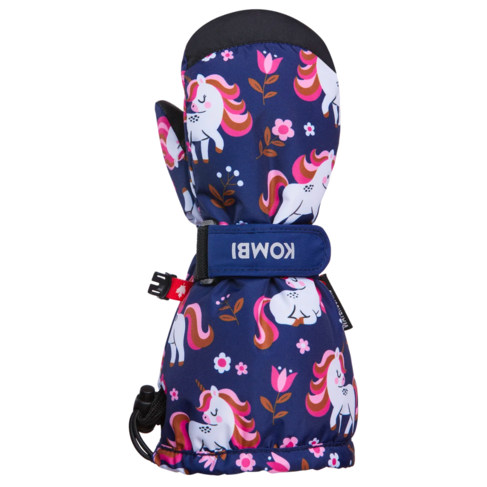 Kombi Roomy Childrens Mitt Pretty Unicorn Navy