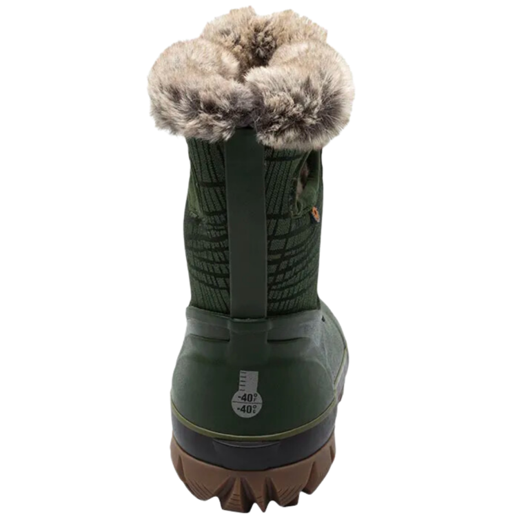 Bogs Bogs Arcata II Cracks Dark Green