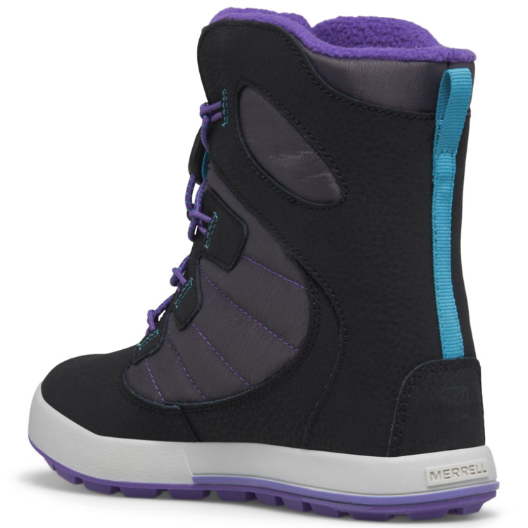 Merrell Merrell Snow Bank 4.0 WTRPF Black/Purple/Turquoise