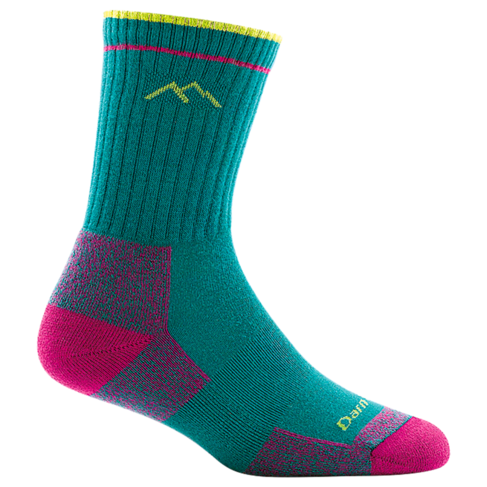 Darn Tough Women's Hiker Cushioned Crew Sock Teal