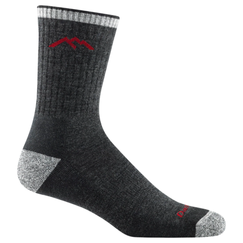 Darn Tough Men's Hiker Micro Cushioned Crew Sock Black