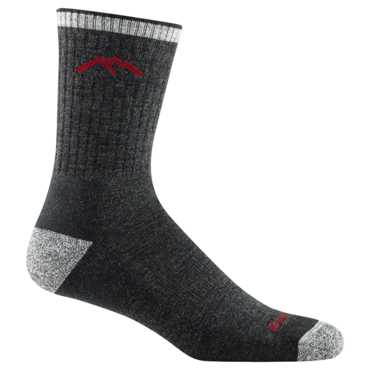 Darn Tough Darn Tough Men's Hiker Micro Cushioned Crew Sock Black