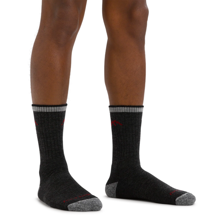 Darn Tough Darn Tough Men's Hiker Micro Cushioned Crew Sock Black
