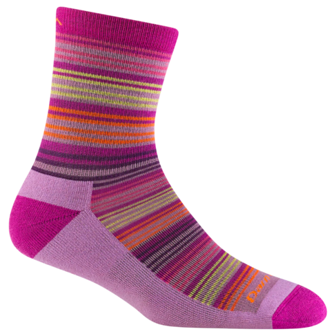 Darn Tough Zebra Canyon Micro Crew Clover